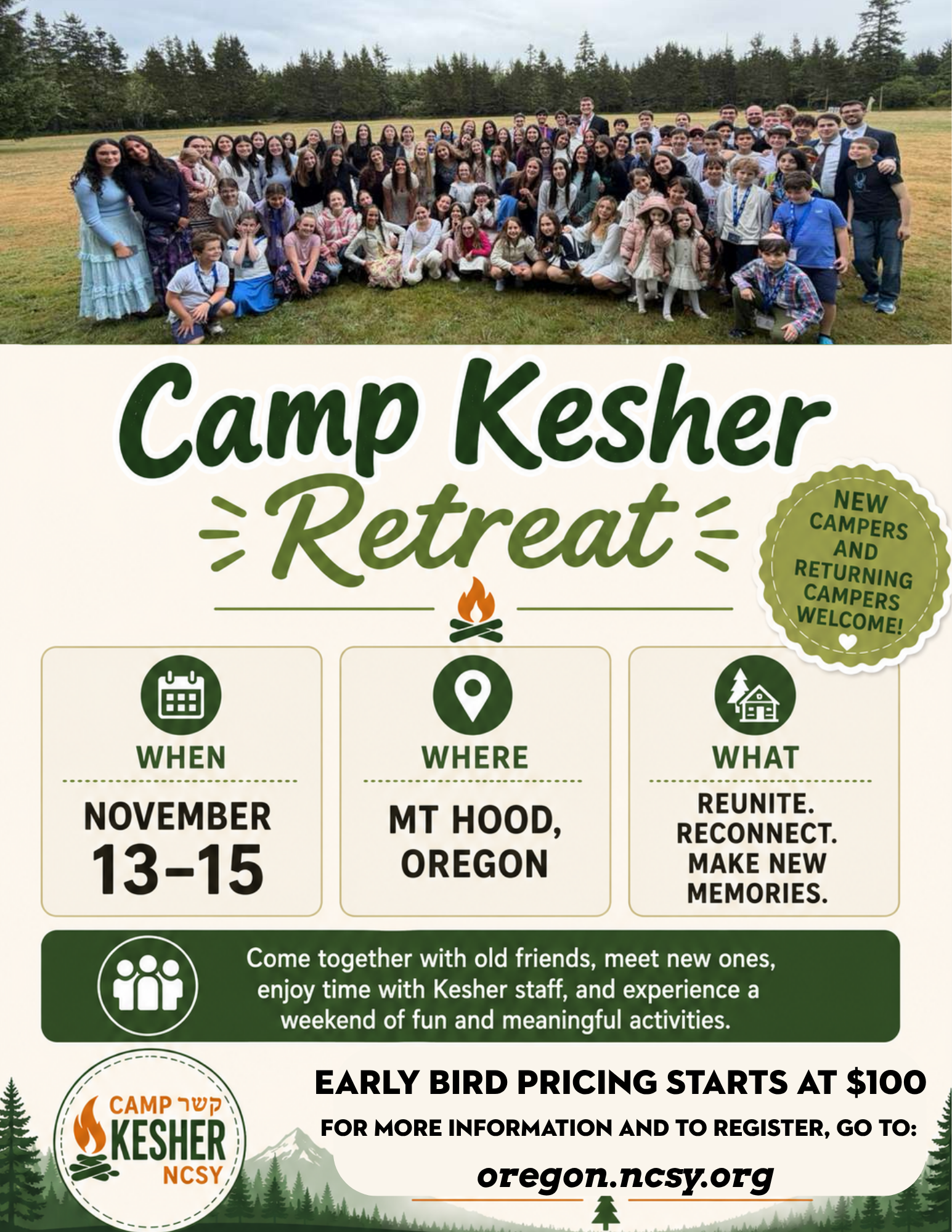 Camp Kesher Retreat